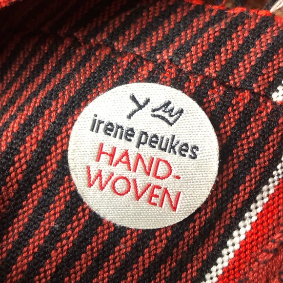 NEW Irene Peukes PLA Handwoven Guata Va Vest D2 V-Neck Open Weave Back Dress XS - Picture 11 of 13